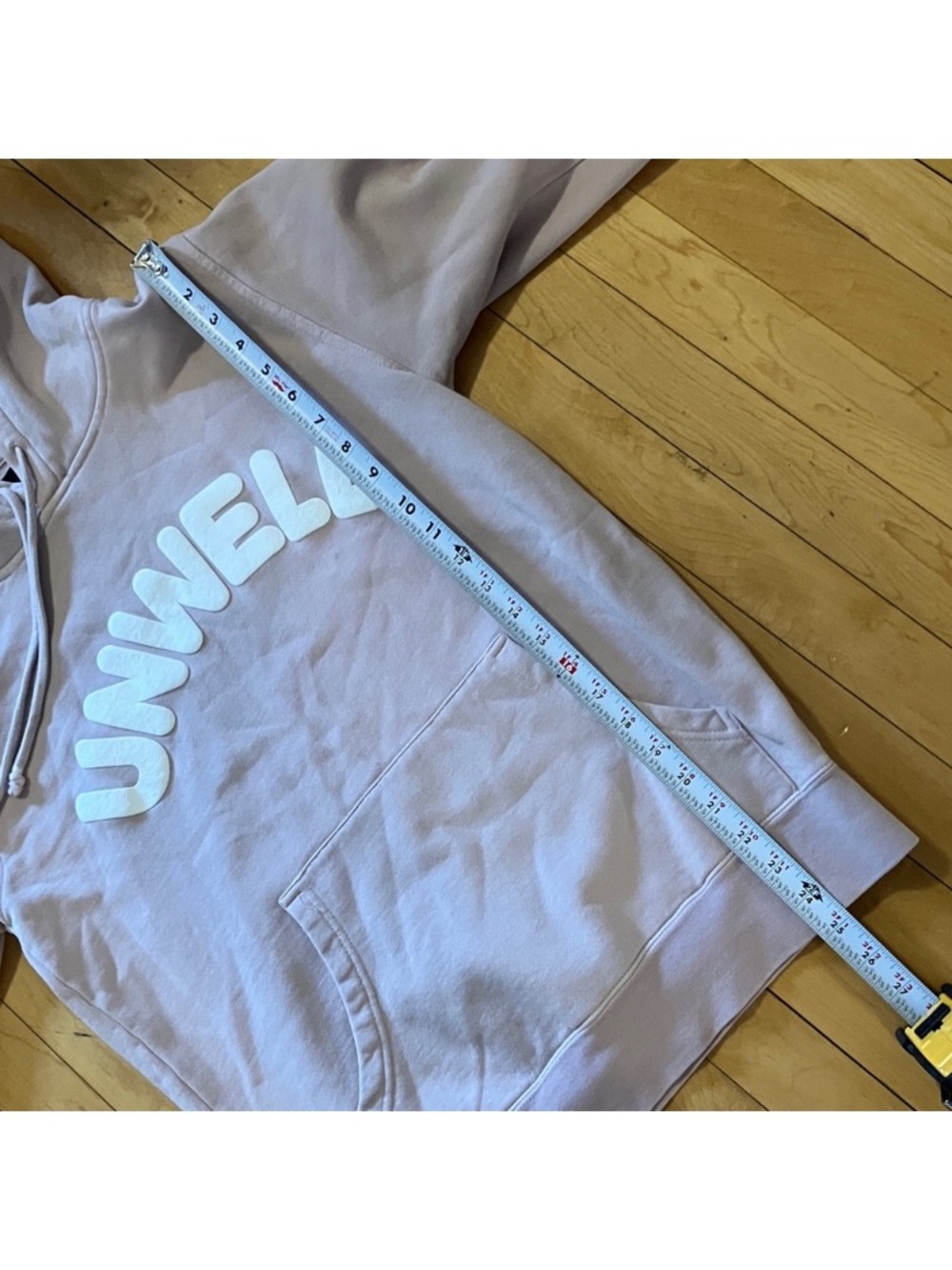Call Her Daddy Unwell Pastel Blush Pink Hoodie Sweatshirt Barstool Sports - Picture 6 of 8